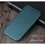 X-Level кожен флип калъф със стойка за iPhone 12 / 12 Pro - зелено