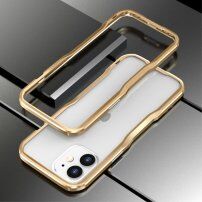 Luphie защитна метална рамка за iPhone 12 mini - златен