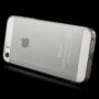 Изключително тънък 0,5 mm калъф за Apple iPhone 5 / 5S / SE (2016) - сив