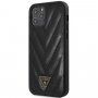 Guess V Quilted кейс за iPhone 12 Pro Max - черен