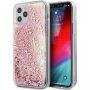 Guess 4G Liquid Glitter кейс за iPhone 12 Pro Max - розов