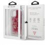 Guess Liquid Glitter Charms кейс за iPhone 12 Pro Max - цвят малина
