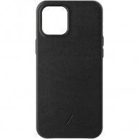 Native Union Clic Classic кожен кейс за iPhone 12 Pro Max - черен