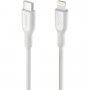 Belkin Playa MFi кабел за пренос на данни и зареждане USB-C / Lightning за iPhone / iPad / iPod / AirPods - 1 m - бял