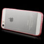 Изключително тънък 0,5 mm калъф за Apple iPhone 5 / 5S / SE (2016) - червен