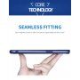 X-Level кожен флип калъф със стойка за iPhone 12 Pro Max - синьо