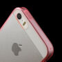 Изключително тънък 0,5 mm калъф за Apple iPhone 5 / 5S / SE (2016) - червен