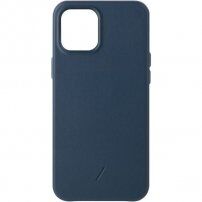 Native Union Clic Classic кожен кейс за iPhone 12 Pro Max - син