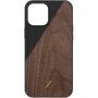 Native Union Clic Wooden дървен кейс за iPhone 12 Pro Max - кафяво-черна