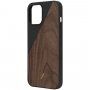 Native Union Clic Wooden дървен кейс за iPhone 12 Pro Max - кафяво-черна