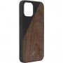 Native Union Clic Wooden дървен кейс за iPhone 12 Pro Max - кафяво-черна