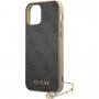 Guess 4G Charms кейс за iPhone 12 Pro Max - сив