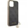 Guess 4G Charms кейс за iPhone 12 Pro Max - сив