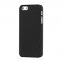 Матов гумиран кейс за iPhone 5 / 5S / SE (2016) - черен