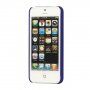 Матов гумиран кейс за iPhone 5 / 5S / SE (2016) - тъмносин