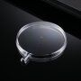 Защитен кейс за безжично зарядно Apple MagSafe от твърда пластмаса - прозрачно