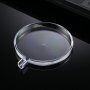 Защитен кейс за безжично зарядно Apple MagSafe от твърда пластмаса - прозрачно