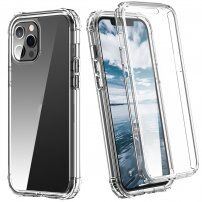 Удароустойчив калъф за iPhone 12 Pro Max - прозрачно