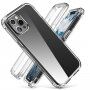 Удароустойчив калъф за iPhone 12 Pro Max - прозрачно