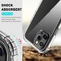 Удароустойчив калъф за iPhone 12 Pro Max - прозрачно