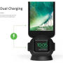 iOttie OmniBolt стойка за зареждане за Apple Watch / iPhone - черен