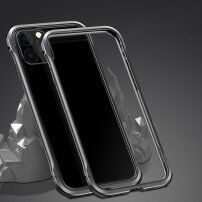 Защитна метална рамка за защита на ъглите на iPhone 11 Pro Max - черен