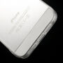 Изключително тънък 0,5 mm кейс за Apple iPhone 5 / 5S / SE (2016) - прозрачен