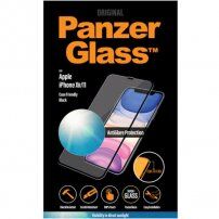PanzerGlass Edge-to-Edge антирефлексно закалено стъкло за iPhone XR / 11 - черно