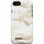 iDeal of Sweden Golden Pearl Marble кейс за iPhone 6 / 6S / 7 / 8 / SE (2020/2022) - бял