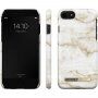 iDeal of Sweden Golden Pearl Marble кейс за iPhone 6 / 6S / 7 / 8 / SE (2020/2022) - бял