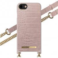 iDeal of Sweden Necklace кейс с каишка за iPhone 6 / 6S / 7 / 8 / SE (2020/2022) - старинно розов