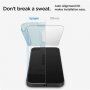 Spigen Glas tR EZ Fit 2,5D закалено стъкло за iPhone 12 mini - 2 бр - прозрачно