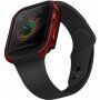 Uniq Valencia метален калъф за Apple Watch 44mm - червено