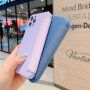 Калъф тип портмоне от силикон и PU кожа за iPhone 12 mini - розово