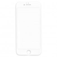 Appleking 2.5D първокачествено защитно стъкло за iPhone 7 / 8 - бяло