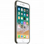 Оригинален кожен калъф за Apple iPhone 8 Plus / 7 P - тъмно маслинен цвят