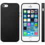 Елегантни гръб за Apple iPhone 5 / 5S / SE (2016) -черен