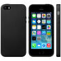 Елегантни гръб за Apple iPhone 5 / 5S / SE (2016) -черен