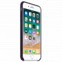 Оригинален кожен калъф за Apple iPhone 8 Plus / 7 P - лилаво