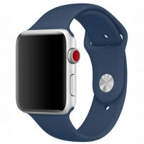 Оригинална Apple спортна каишка за Apple Watch Ultra 49mm / 46mm / 45mm / 44mm / 42mm - кобалтово син