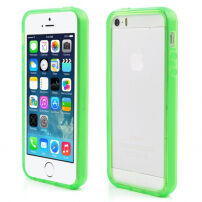 Бъмпер за Apple iPhone 5 / 5S / SE (2016) - зелено