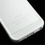 Калъф / кейс бъмпер за Apple iPhone 5 / 5S / SE (2016) – бял / прозрачен