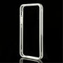 Калъф / кейс бъмпер за Apple iPhone 5 / 5S / SE (2016) – бял / прозрачен