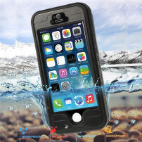 Водоустойчив калъф / кейс с четец на пръстови отпечатъци за Apple iPhone 5 / 5S / SE (2016)