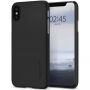 Spigen изключително тънък устойчив кейс за Apple iPhone XS / iPhone X - черен