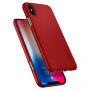 Spigen изключително тънък устойчив кейс за Apple iPhone XS / iPhone X - червен