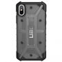 UAG Plasma екстремно устойчив калъф за Apple iPhone XS / iPhone X - цвят дим