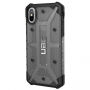 UAG Plasma екстремно устойчив калъф за Apple iPhone XS / iPhone X - цвят дим