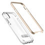Spigen защитен кейс с магнитна стойка за Apple iPhone XS / iPhone X - златен