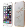 X-FITTED кейс за Apple iPhone 6 Plus / 6S Plus – златен с водни кончета и камъчета Swarovski